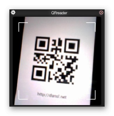 Używanie QRreadera do odczytywania kodów QR