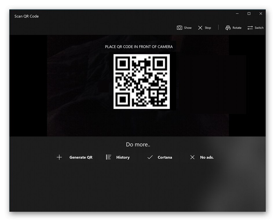 Używanie kodu QR dla systemu Windows 10 do odczytywania kodów QR