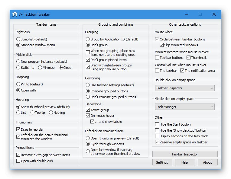 Používanie reproduktorov na paneli úloh 7+ na prispôsobenie systému Windows 10