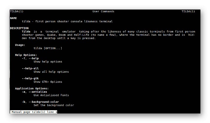 Korištenje tilde kao emulatora terminala za Linux