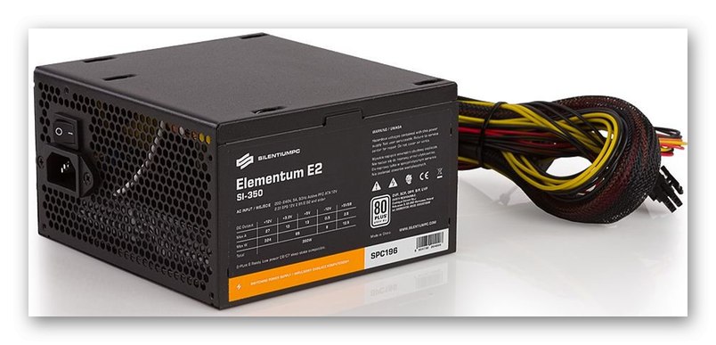 کم منبع تغذیه SilentiumPC Elementum E2 SI 350W