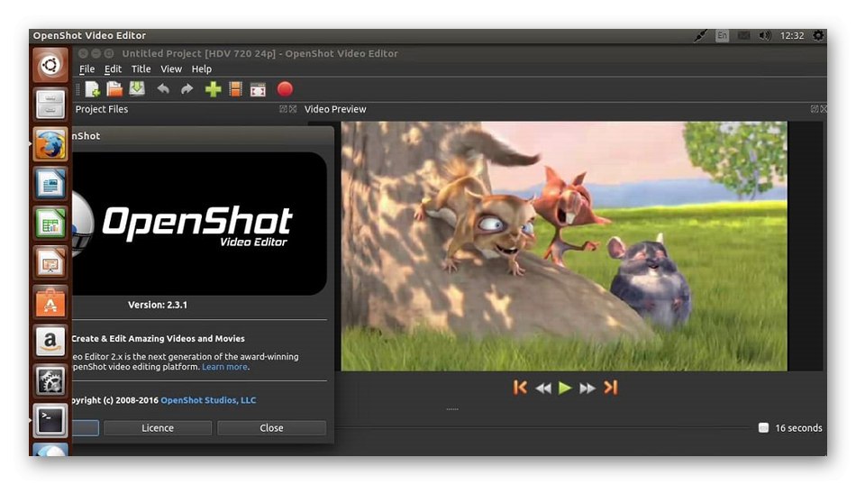 استخدام برنامج OpenShot لتحرير الفيديو على Linux