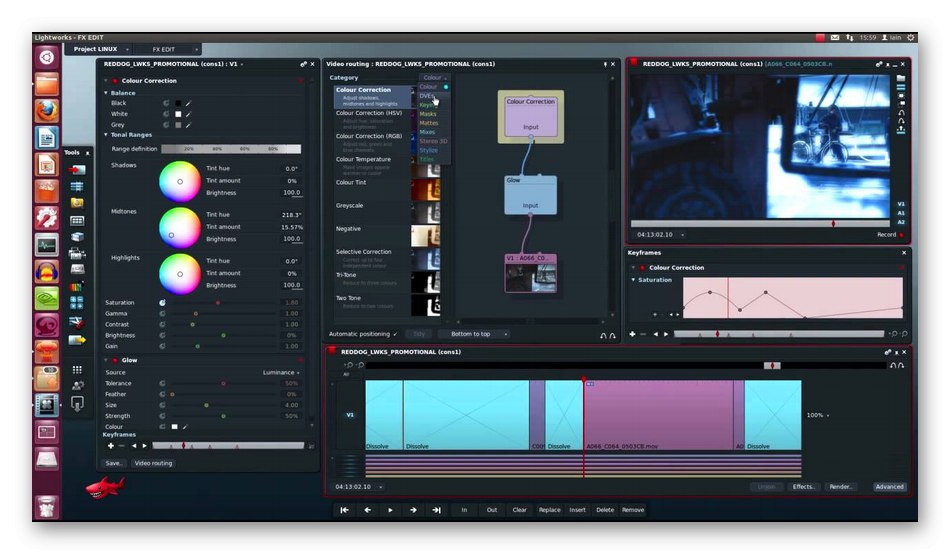استخدام Lightworks لتحرير الفيديو على Linux