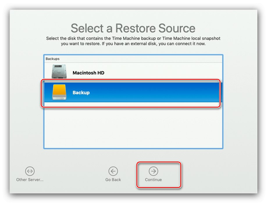 Използвайте резервно копие на Time Machine, ако macOS не се стартира