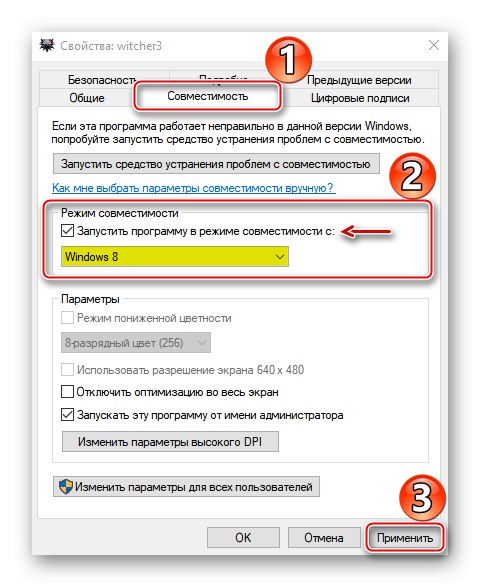 Ustawianie trybu zgodności dla Wiedźmina 3