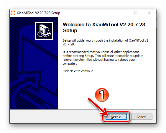 Inštalácia programu Redmi 6A XiaoMiTool V2 od Francesca Tescari na PC