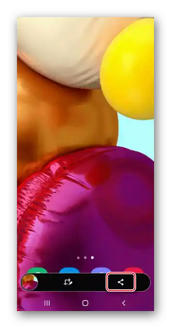 Deljenje ekrana na Samsung A71