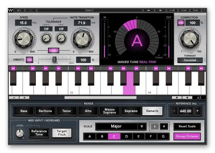 Използването на програмата Waves Tune Real-Time за автотюн на гласа
