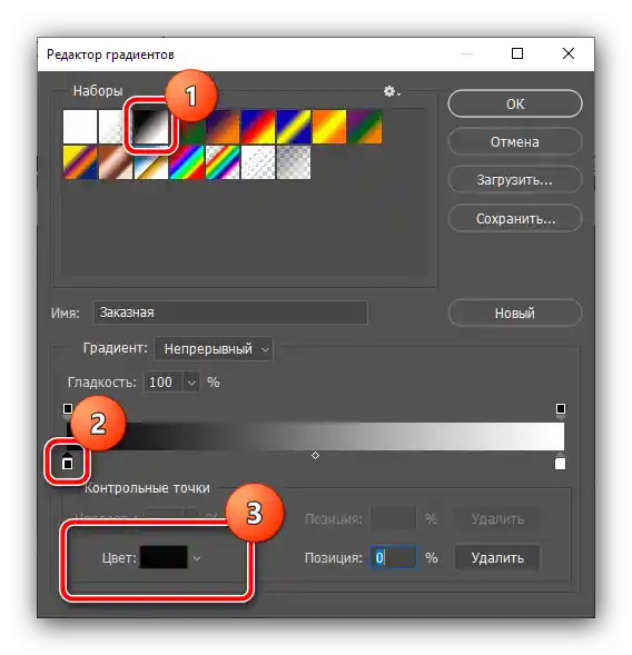 Nastaviti s podešavanjem gradijenta za izradu zaglavlja za YouTube u Adobe Photoshopu