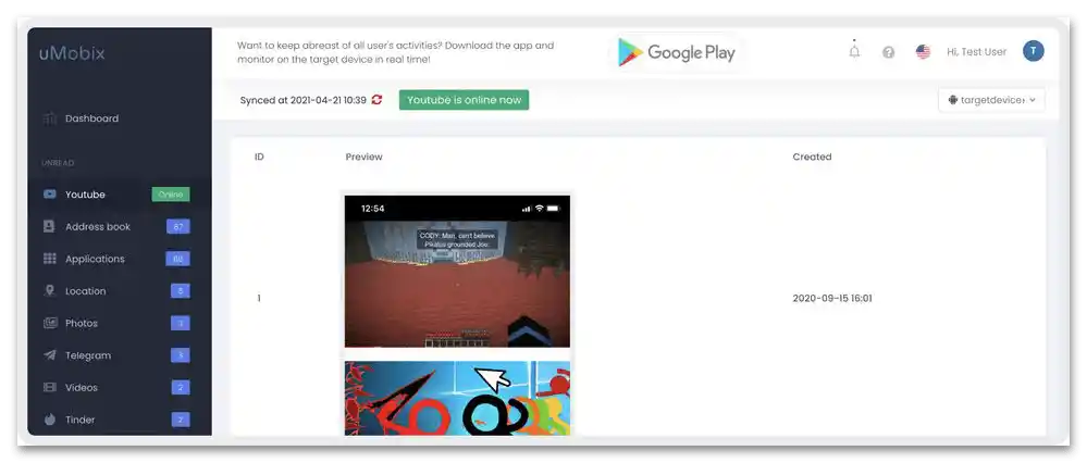 Przegląd usługi online uMobix_46