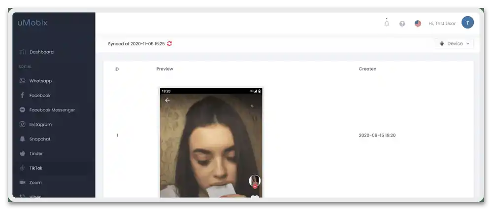 Przegląd usługi online uMobix_44