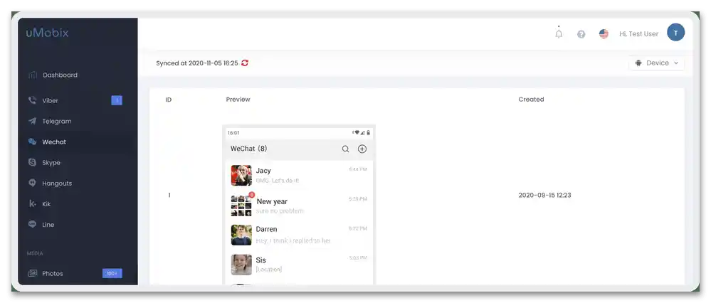 Przegląd usługi online uMobix_25