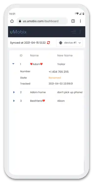 Przegląd usługi online uMobix_71