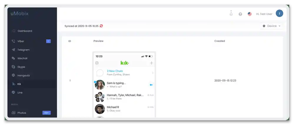 Przegląd usługi online uMobix_35