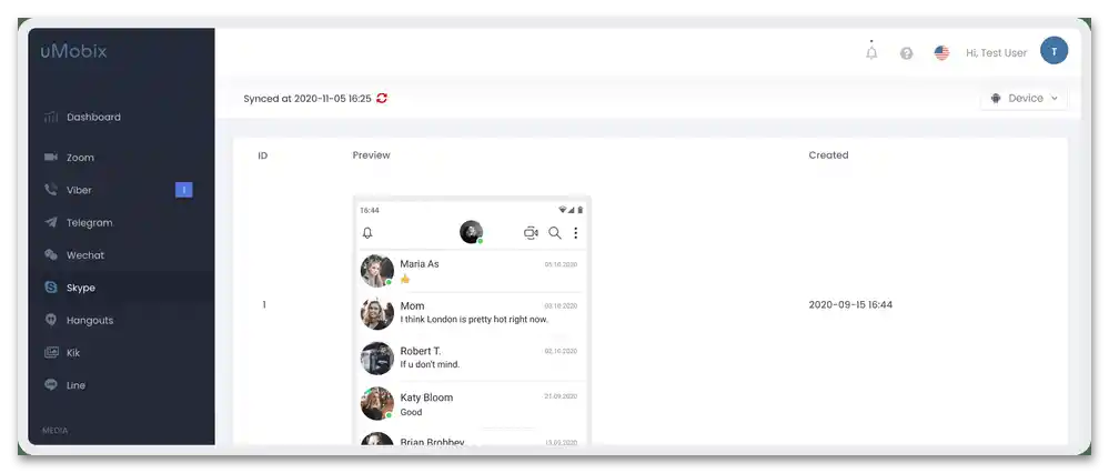 Przegląd usługi online uMobix_29