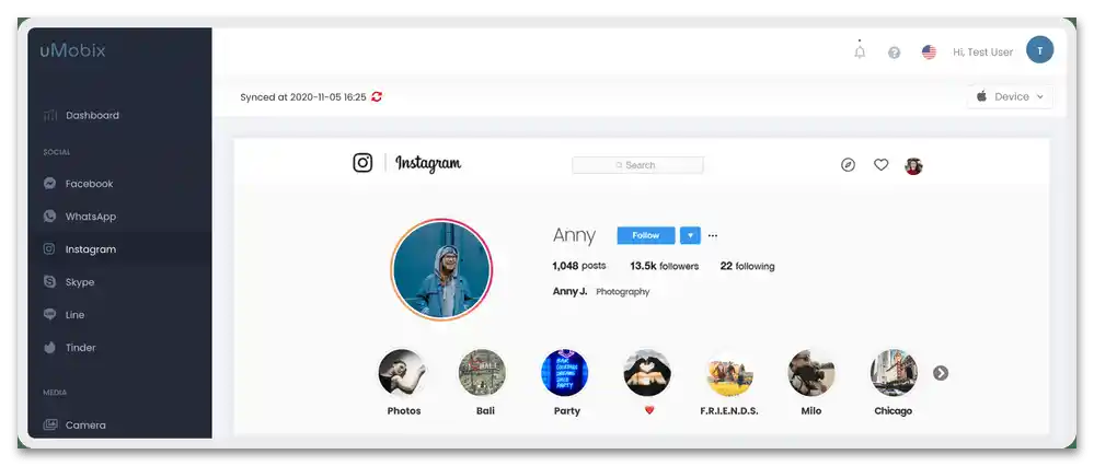 Przegląd usługi online uMobix_40