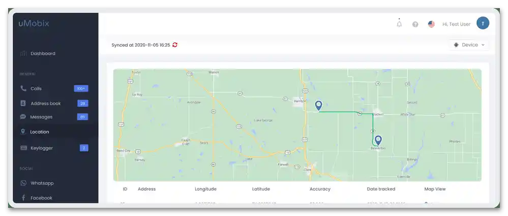 Przegląd usługi online uMobix_06