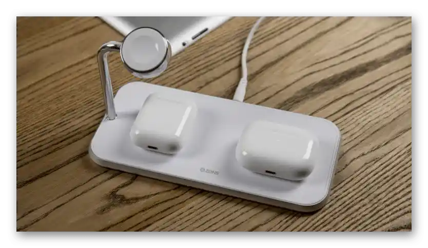 Bezprzewodowe ładowanie słuchawek AirPods Pro