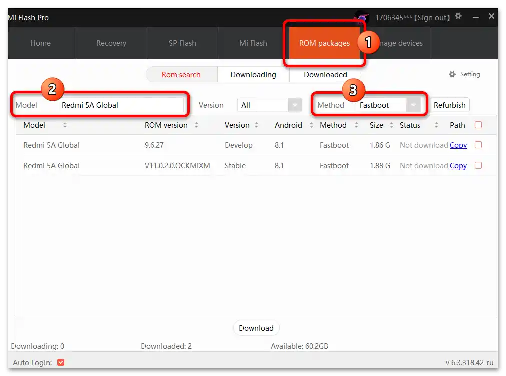 Флешовање Xiaomi преко MiFlash PRO 53