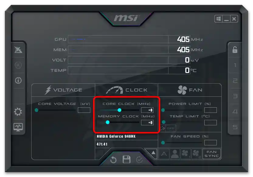 كيفية تسريع بطاقة الرسوميات في MSI Afterburner-2