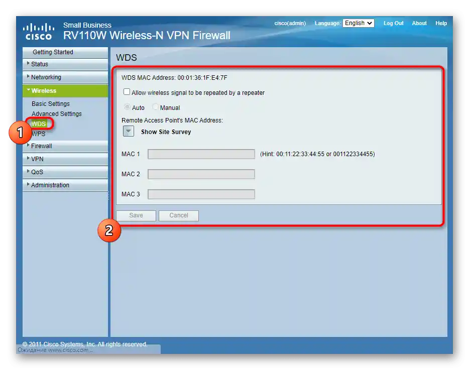 إعداد شبكة الواي فاي لجهاز التوجيه في وضع التكرار من خلال واجهة الويب Cisco
