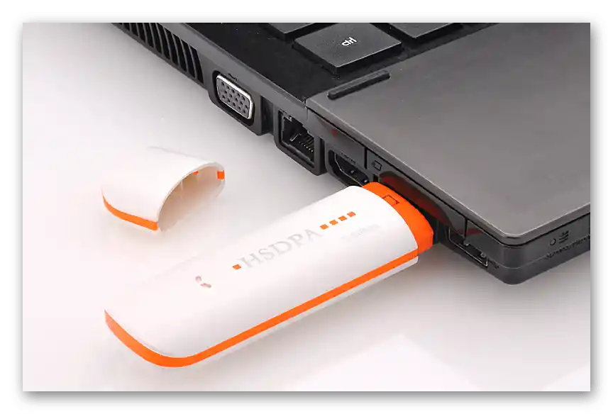 Підключення USB-модема ZTE до комп'ютера для подальшої настройки