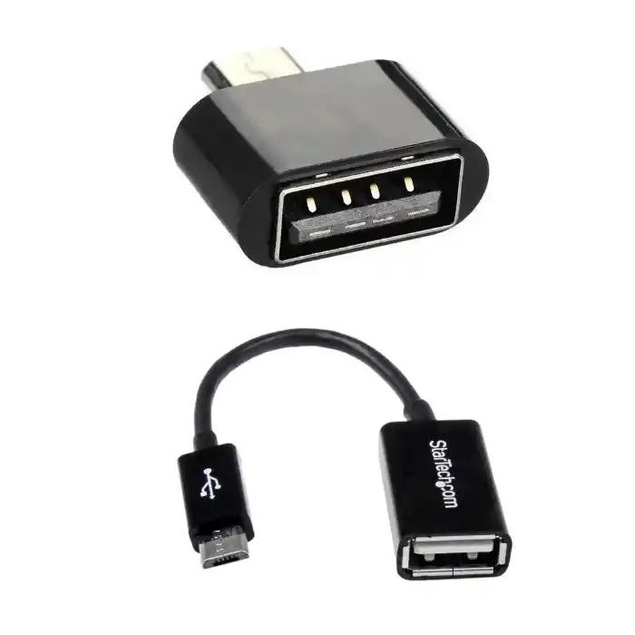 Adaptéry USB OTG na nastavenie káblového herného ovládača v Androide