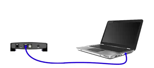Podłączenie routera przez kabel sieci lokalnej w celu skonfigurowania Wi-Fi