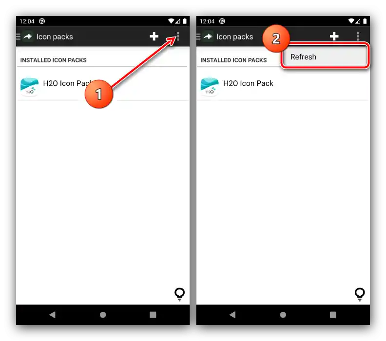 Оновити набори значків для зміни іконок на чистому Android за допомогою менеджера іконпаків