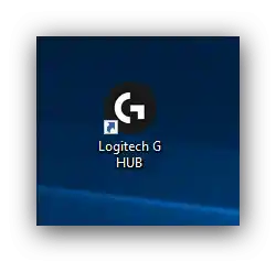 Запуск конфігураційного додатку для налаштування миші Logitech через G HUB