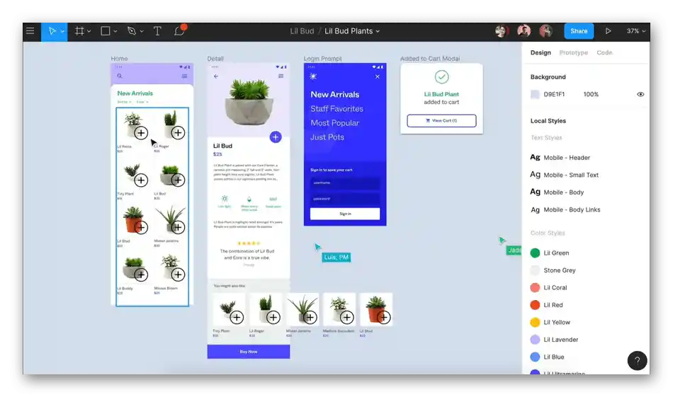 Korištenje programa Figma za izradu makete web stranice