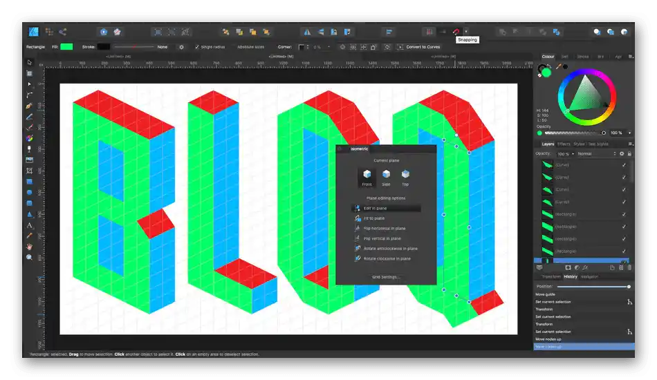 Korištenje programa Affinity Designer za izradu vektorske grafike