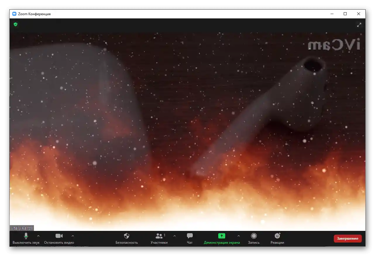 Odabir i primjena efekata za video u programu AlterCam za PC na primjeru Zooma