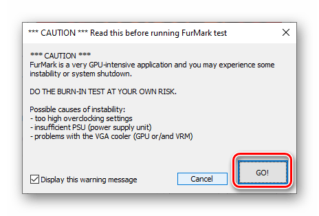 Slažem se s uvjetima provjere grafičke kartice u programu Furmark za PC