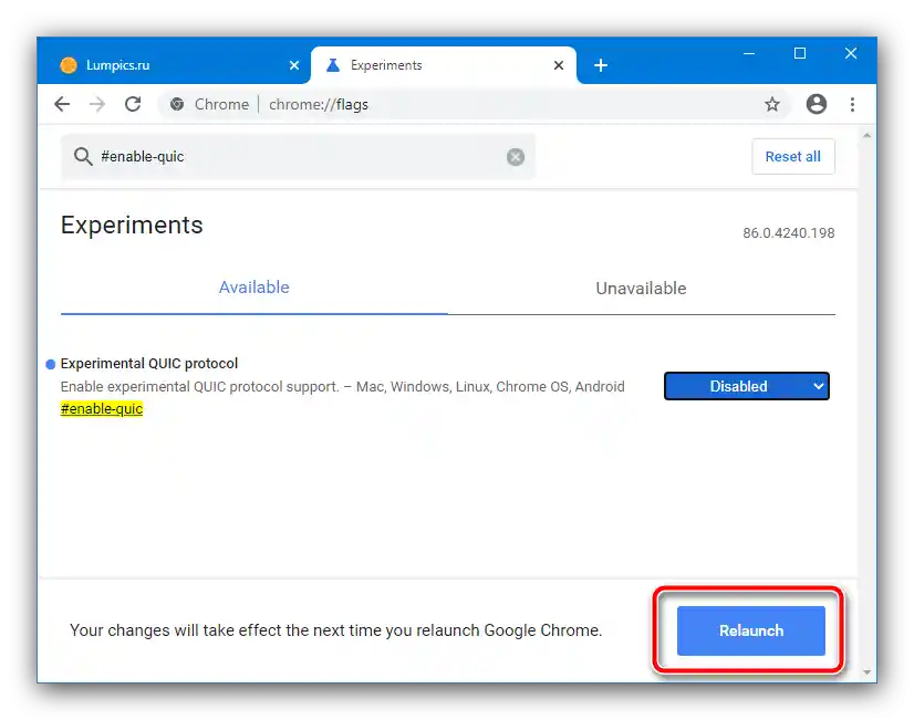 Ponovno pokrenite Google Chrome kako biste ispravili grešku da stranica ne može osigurati sigurno povezivanje