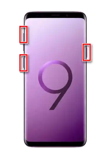 Wejście w tryb odzyskiwania na Samsungu z przyciskiem Bixby