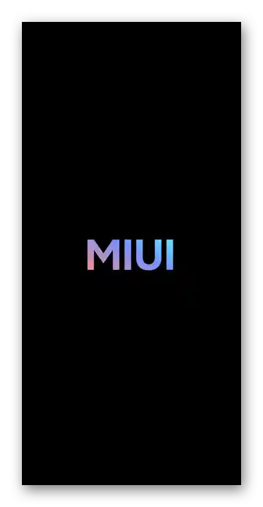 Vystoupení z továrního recovery Xiaomi MIUI, načítání operačního systému