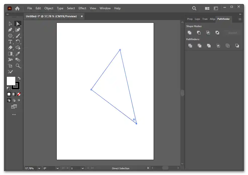 Как да направя триъгълник в Illustrator-035