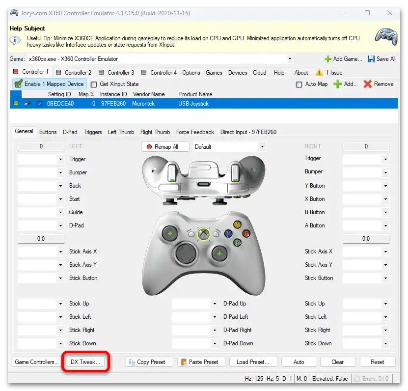 kalibracija igralnega krmilnika v Windows 11-14