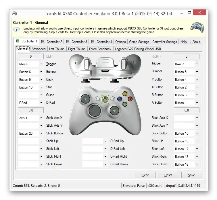 kalibracija igralnega krmilnika v Windows 11-08