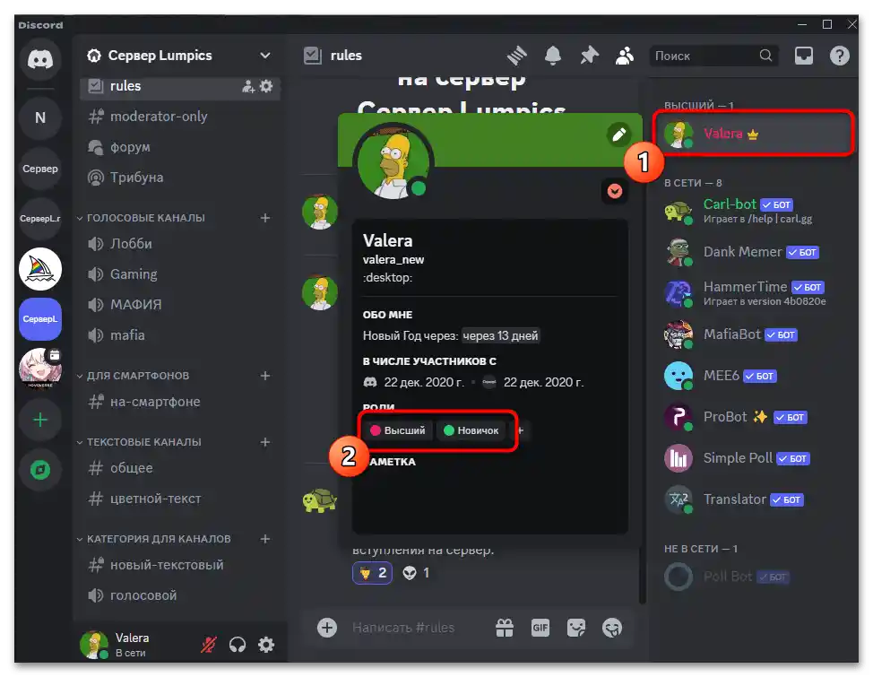 Ako pingnúť cez ID rolu v Discorde-03