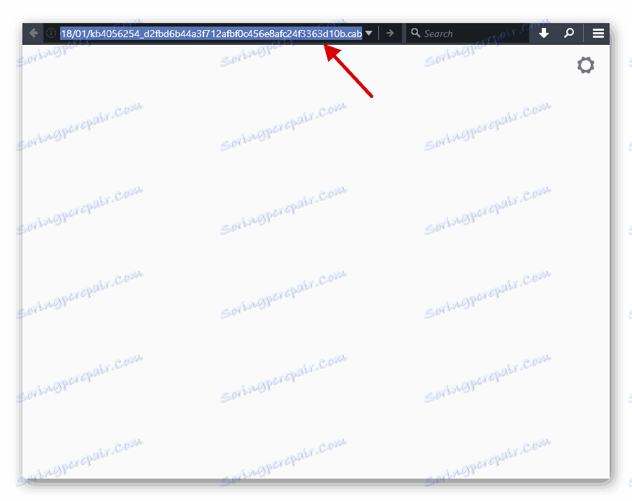 Uruchamianie w przeglądarce pobierania aktualizacji systemu operacyjnego Windows 10