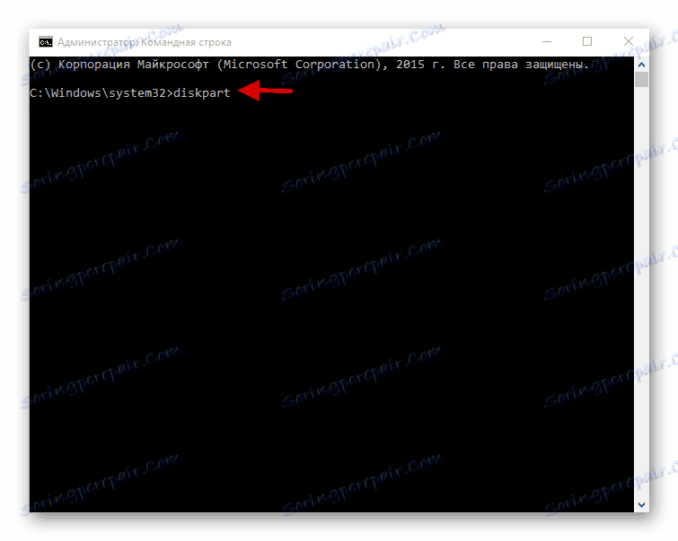 Klicanje prvega ukaza v ukazni vrstici v operacijskem sistemu Windows 10