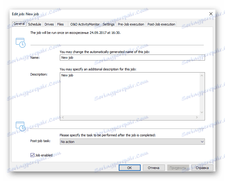 Základní nastavení kalendáře v aplikaci OO Defrag