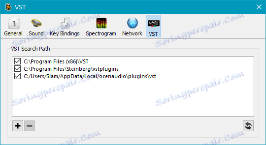 Podpora technologie VST v aplikaci OcenAudio