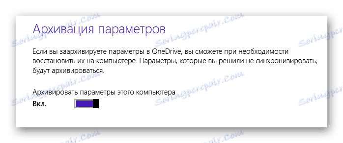 Могућност архивирања поставки оперативног система у ОнеДриве у оперативном систему Виндовс