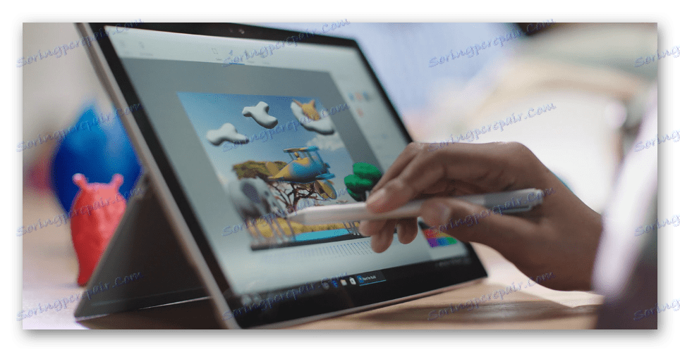 Paint 3D je prispôsobený pre tablety, podporuje 3D tlačiarne