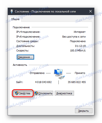 Vlastnosti pripojenia LAN v systéme Windows