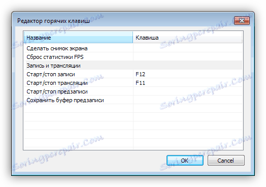 Editor hotkey v službe PlayClaw