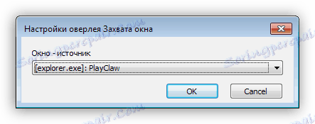 Nastavenia prekrytia Zachyťte okno v službe PlayClaw